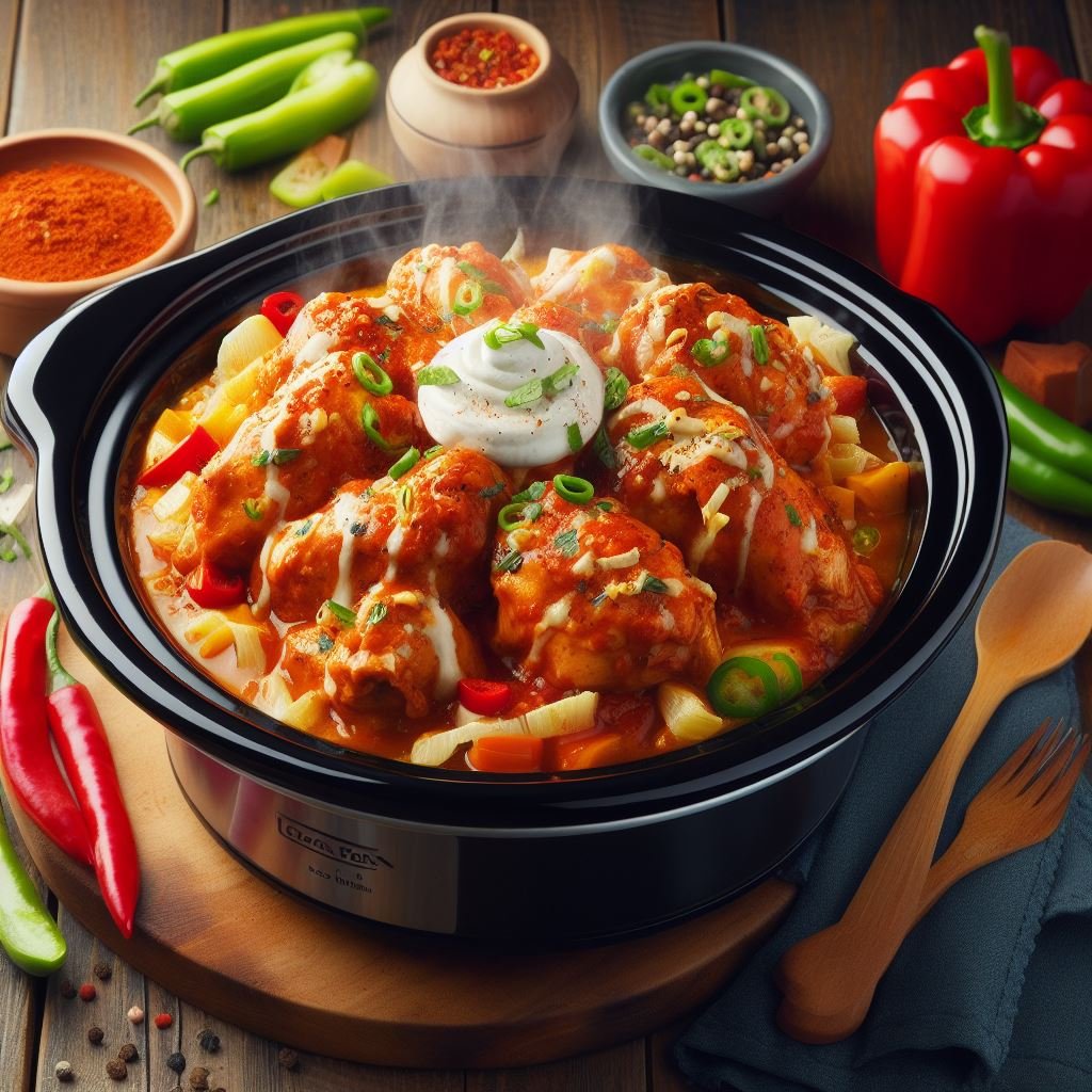 Crockpot Buffalo Chicken Recipe